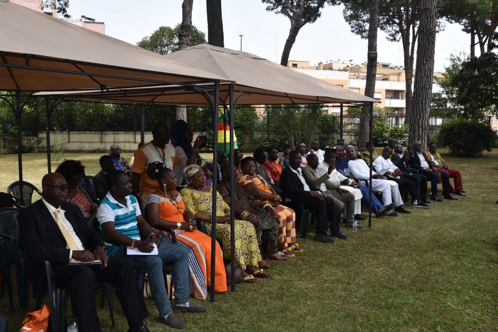 Cross-section of Ghanaian Representatives